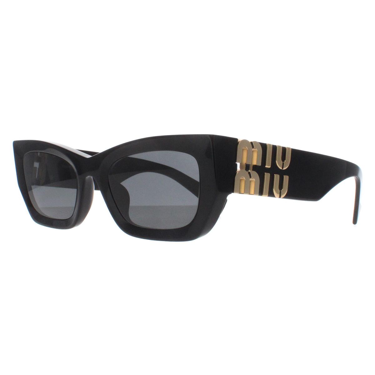 Ikonische rechteckige Logo-Sonnenbrille