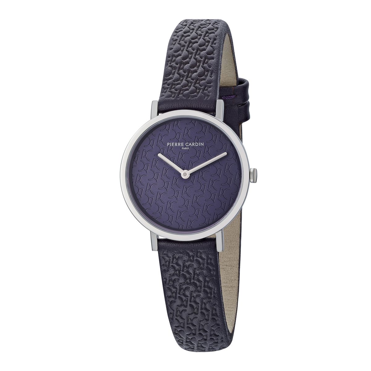 Armbanduhr mit Monogramm-Lederband