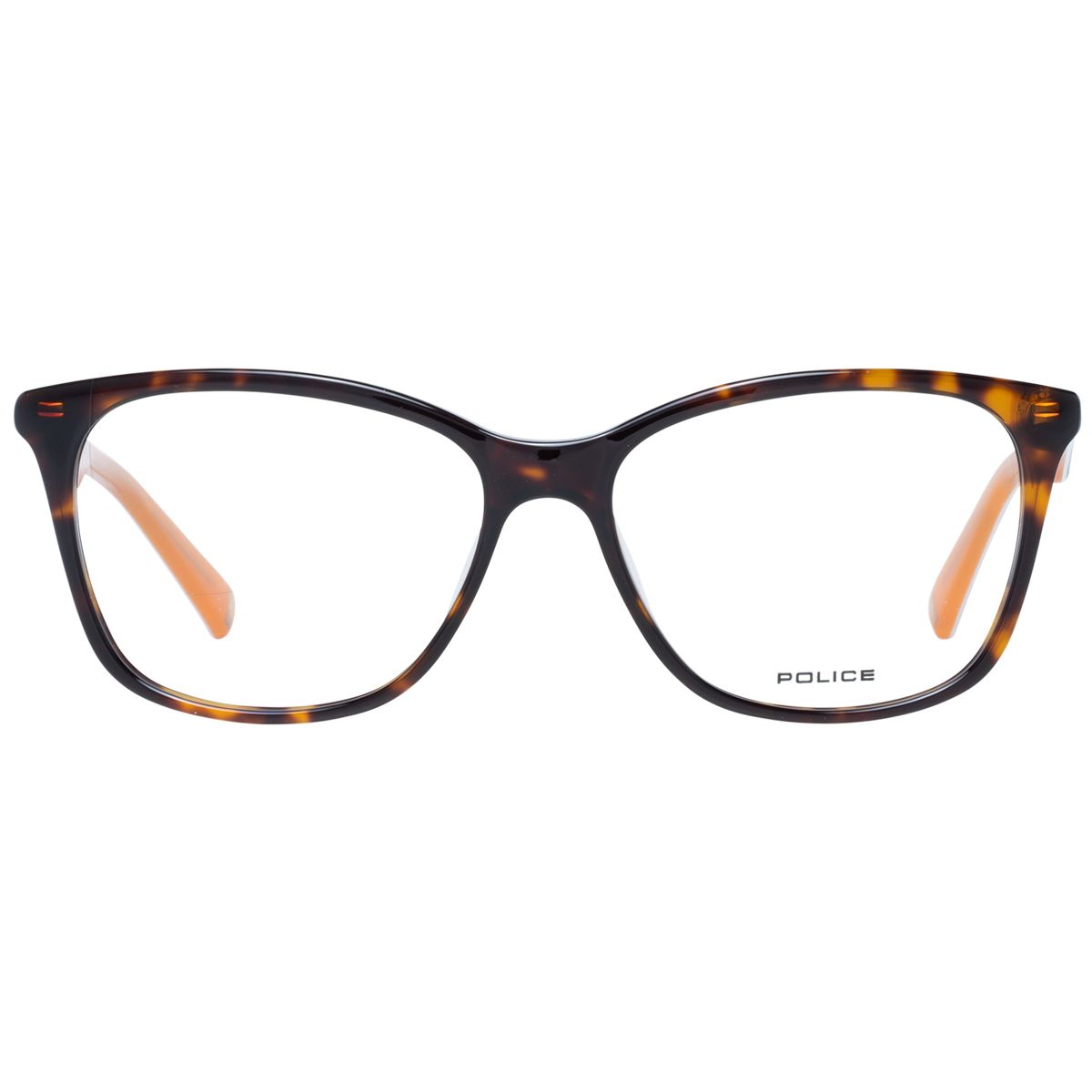 Raffinierte rechteckige Brille in Schildpatt-Optik