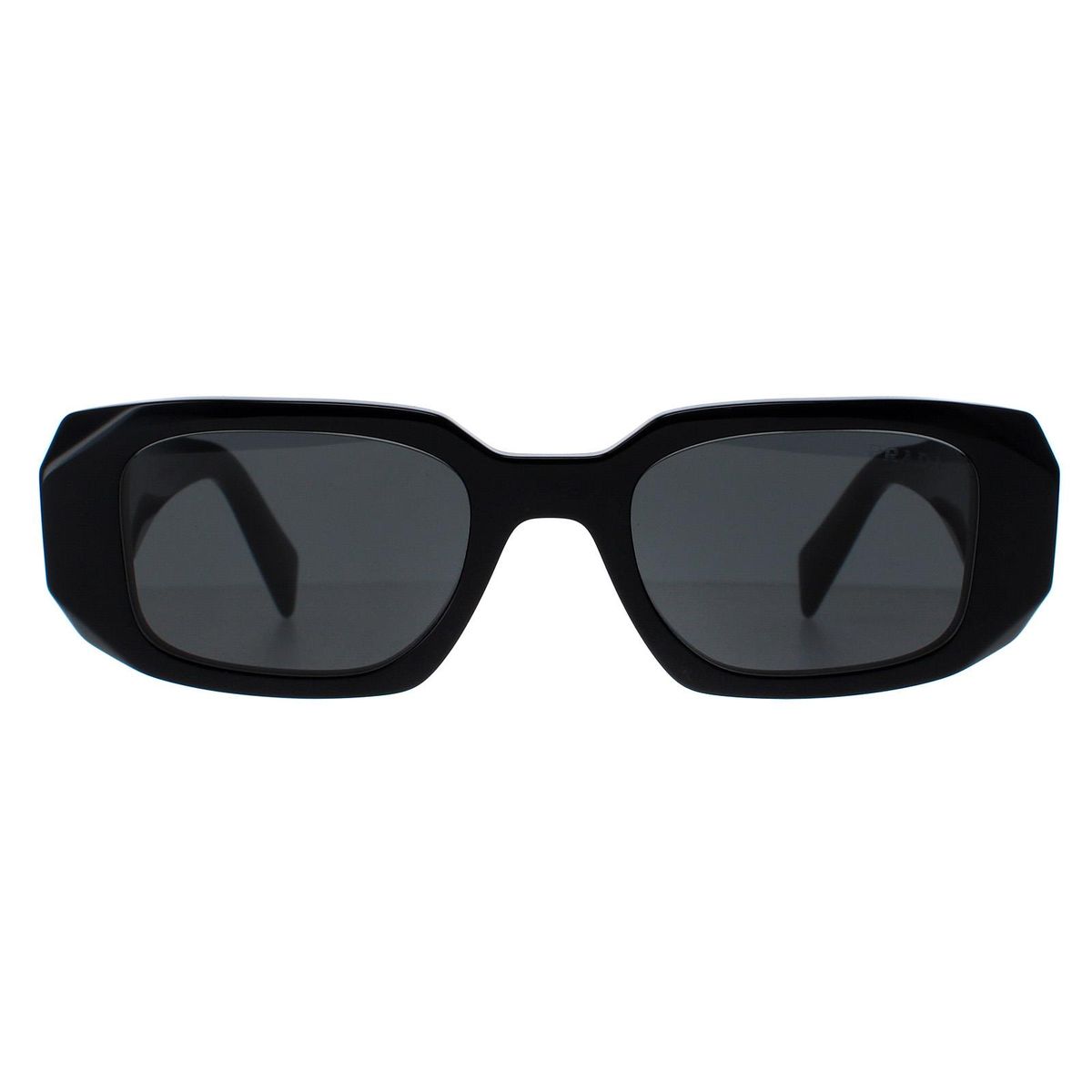 Markante rechteckige Sonnenbrille aus Acetat