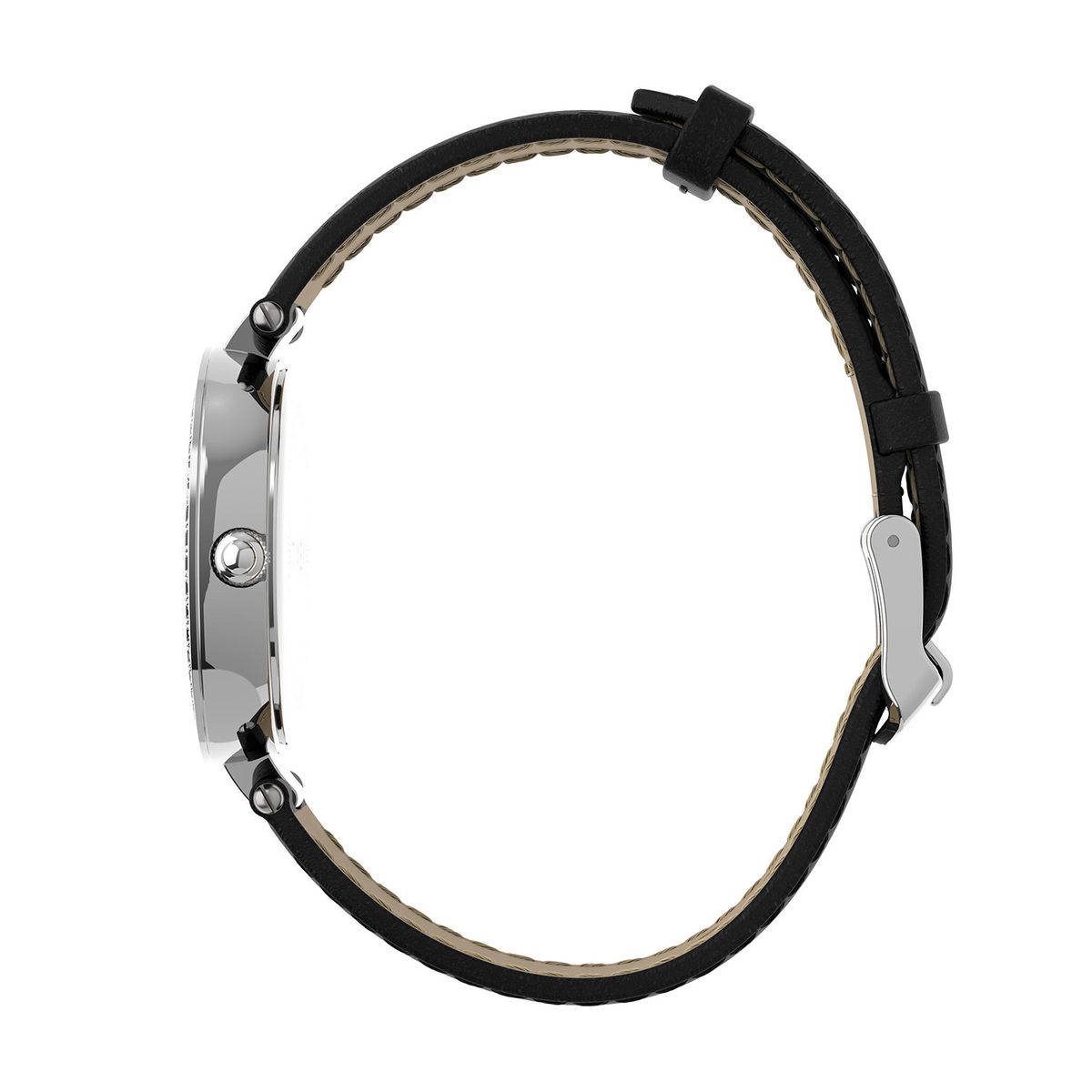 Elegante Analog-Uhr mit Kristallverzierung