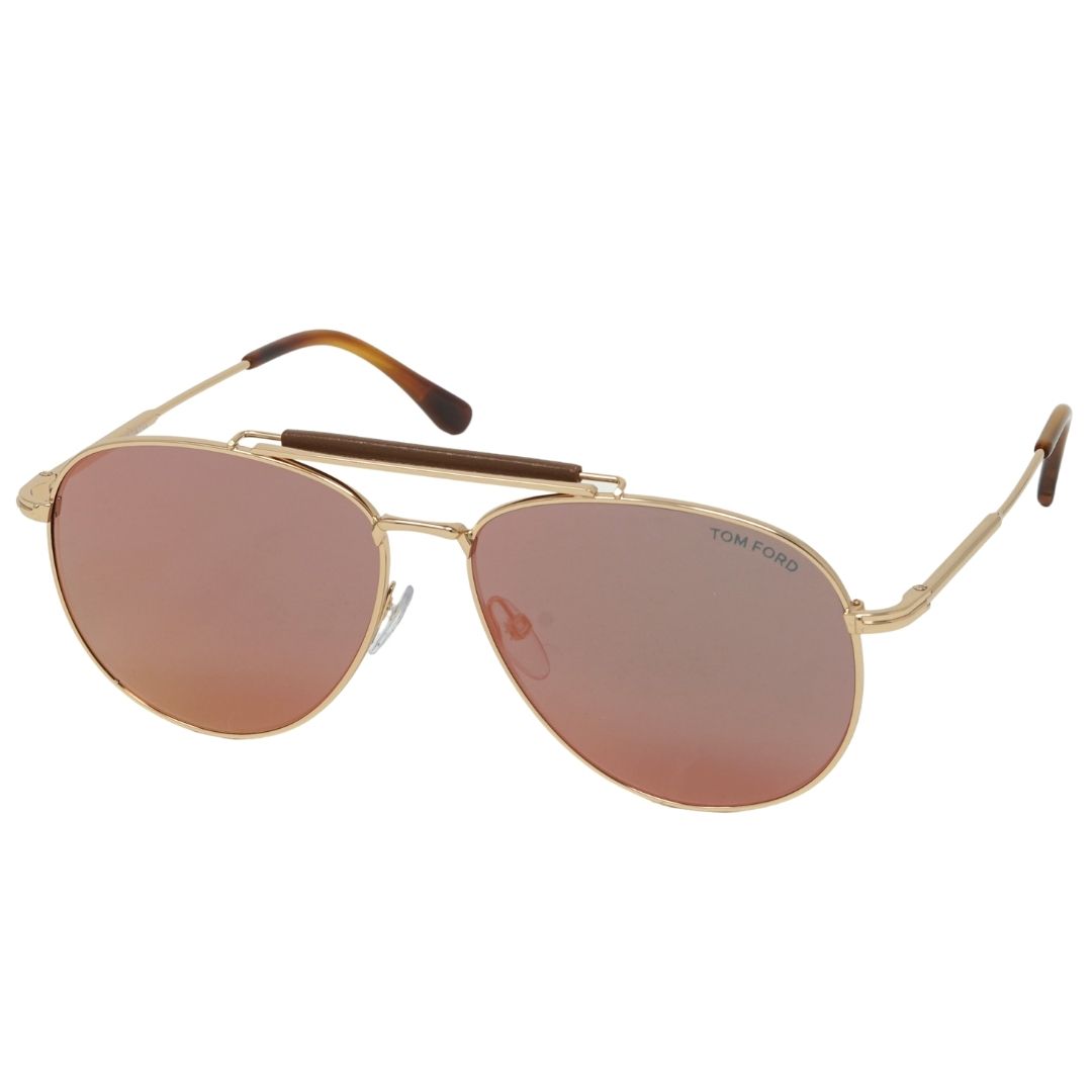 Sean Metall-Sonnenbrille im Aviator-Stil