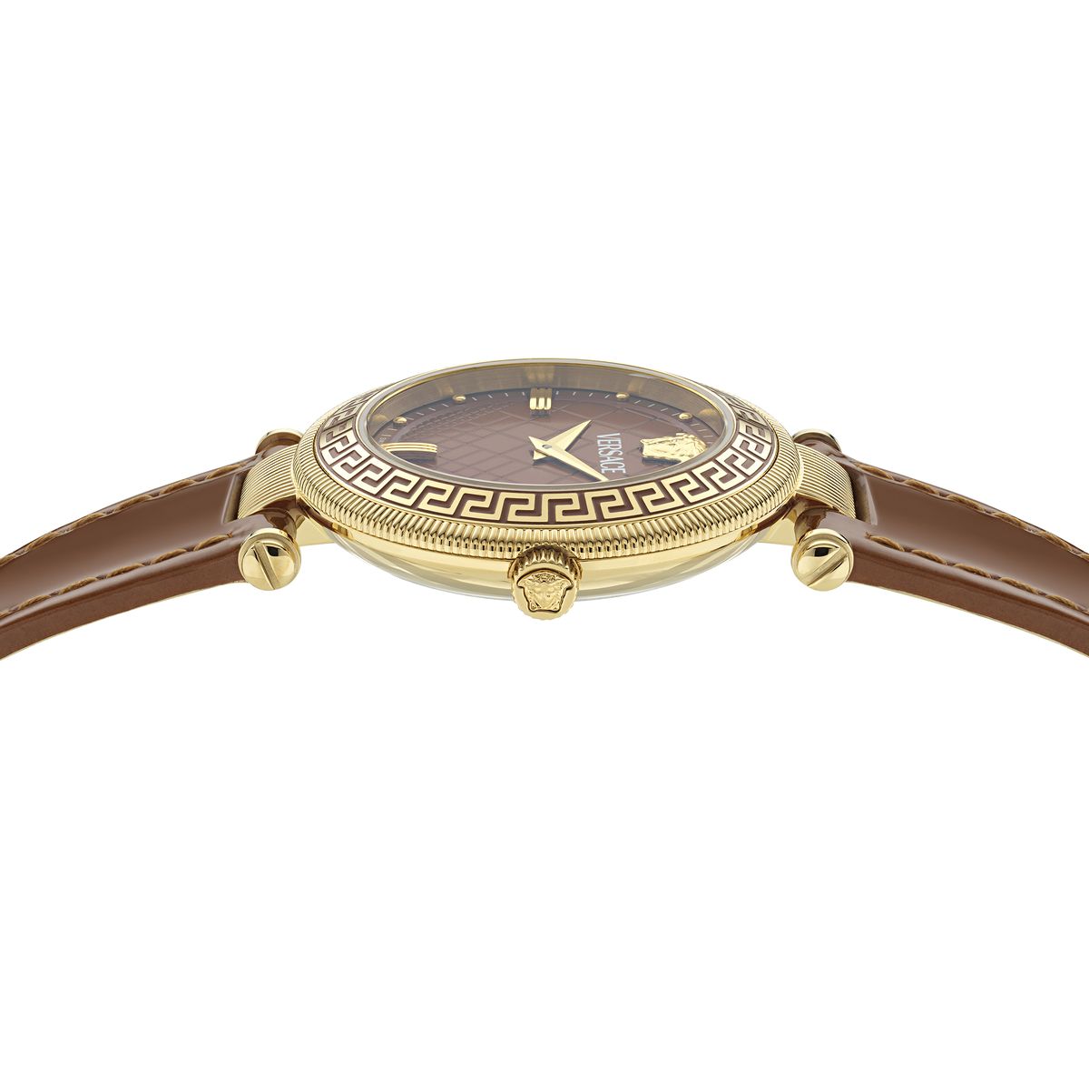 Eleganter Reve Zeitmesser mit Greca-Muster