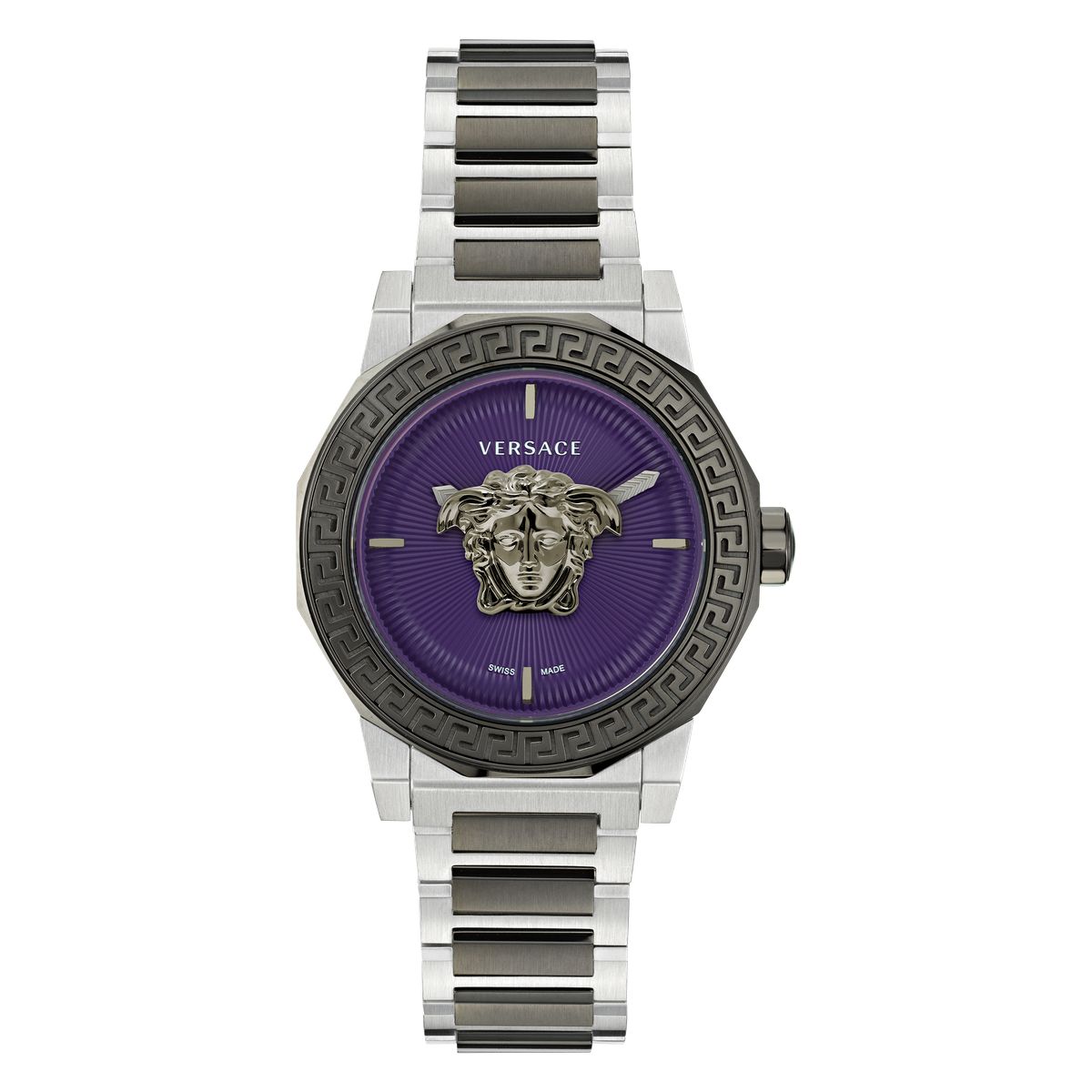 Medusa Deco Uhr mit strukturiertem Zifferblatt