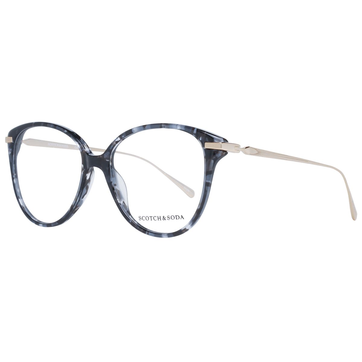 Elegante Brillenfassung in Marmor-Optik
