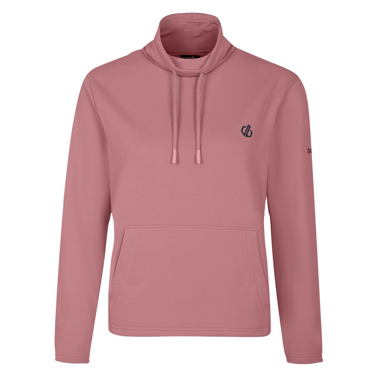Fleece-Oberteil mit Wasserfallausschnitt