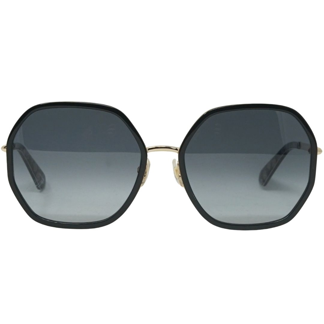 Oversized Hexagonal-Sonnenbrille mit Verlaufsgläsern