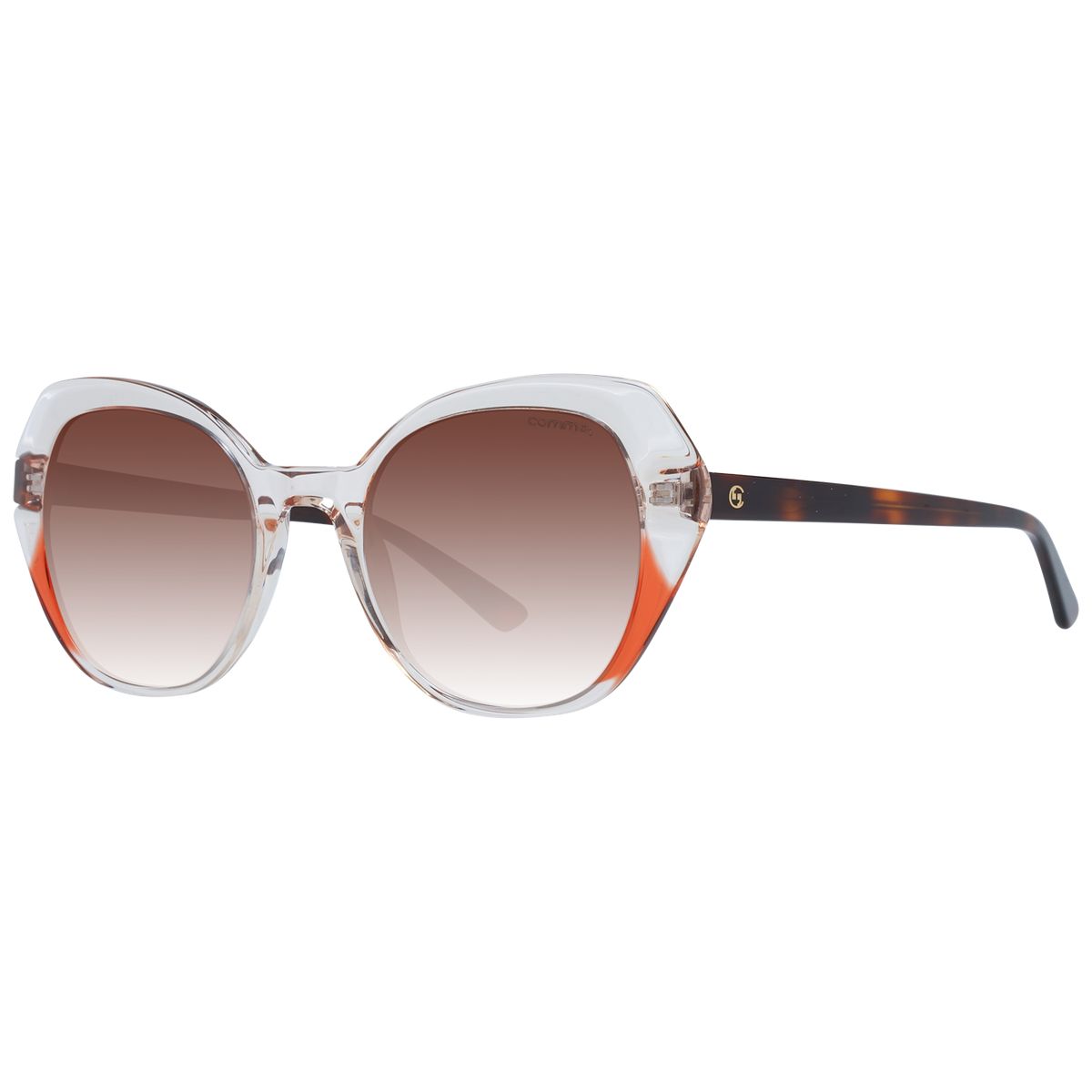 Cat-Eye Sonnenbrille mit Akzenten