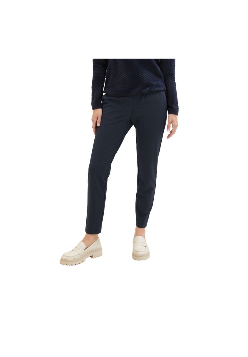 Lockere Knöchellange Kordelzug-Hose