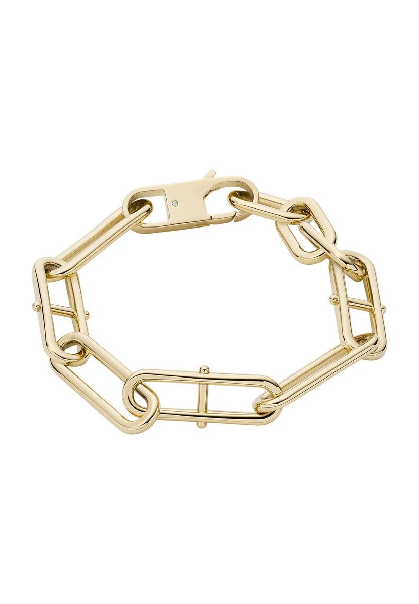 Gliederketten-Armband mit Karabiner-Verschluss