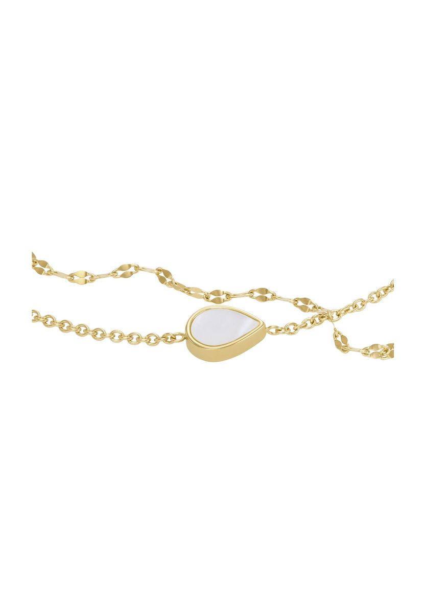 Doppelreihiges Perlmutt-Armband