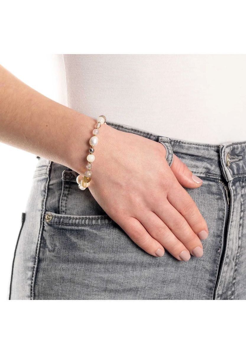 Perlenarmband mit gemischten Elementen
