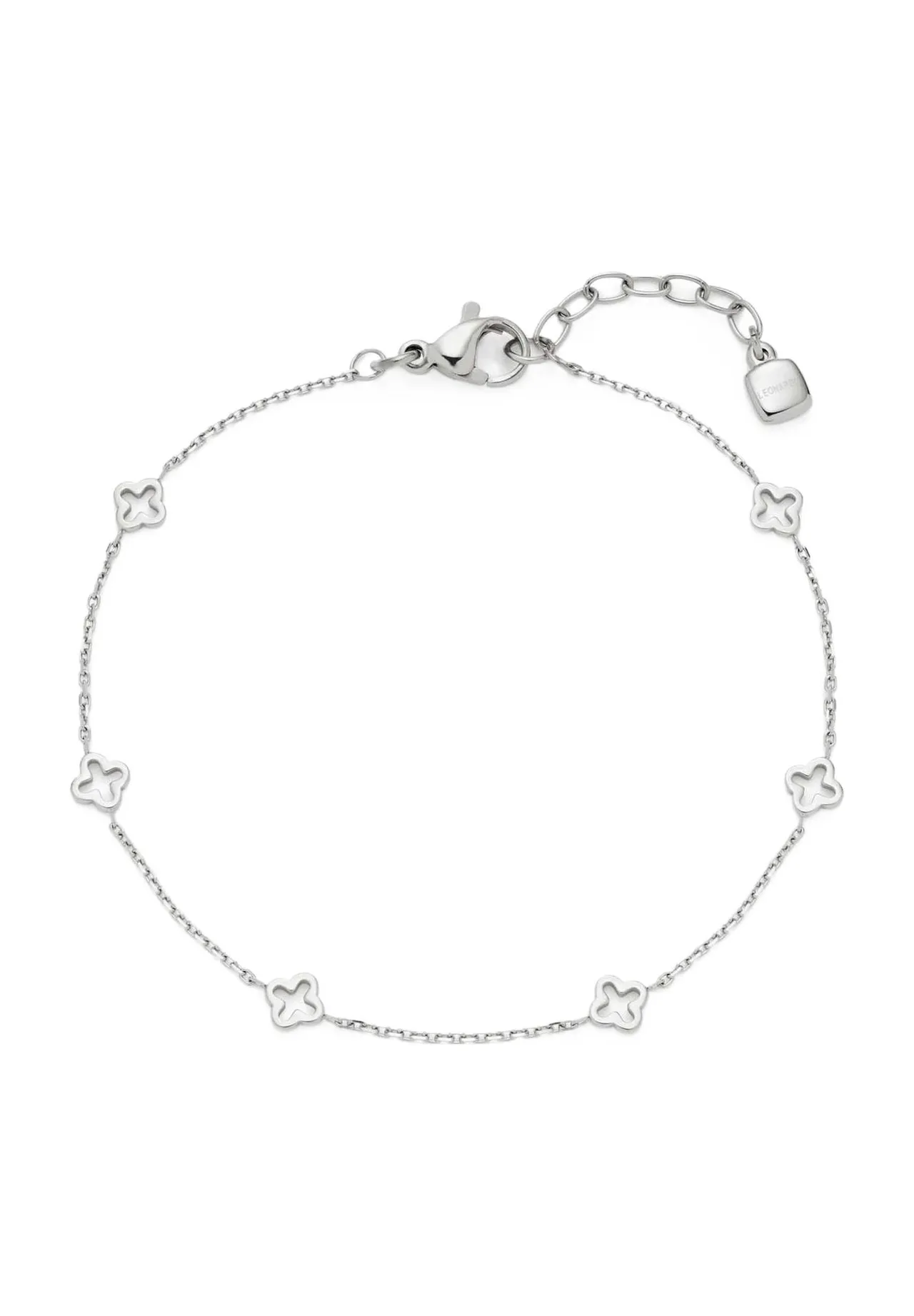 Zartes Armband mit Kleeblatt-Ornamenten