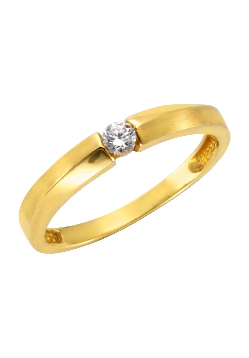 Eleganter Ring in Spannring-Optik