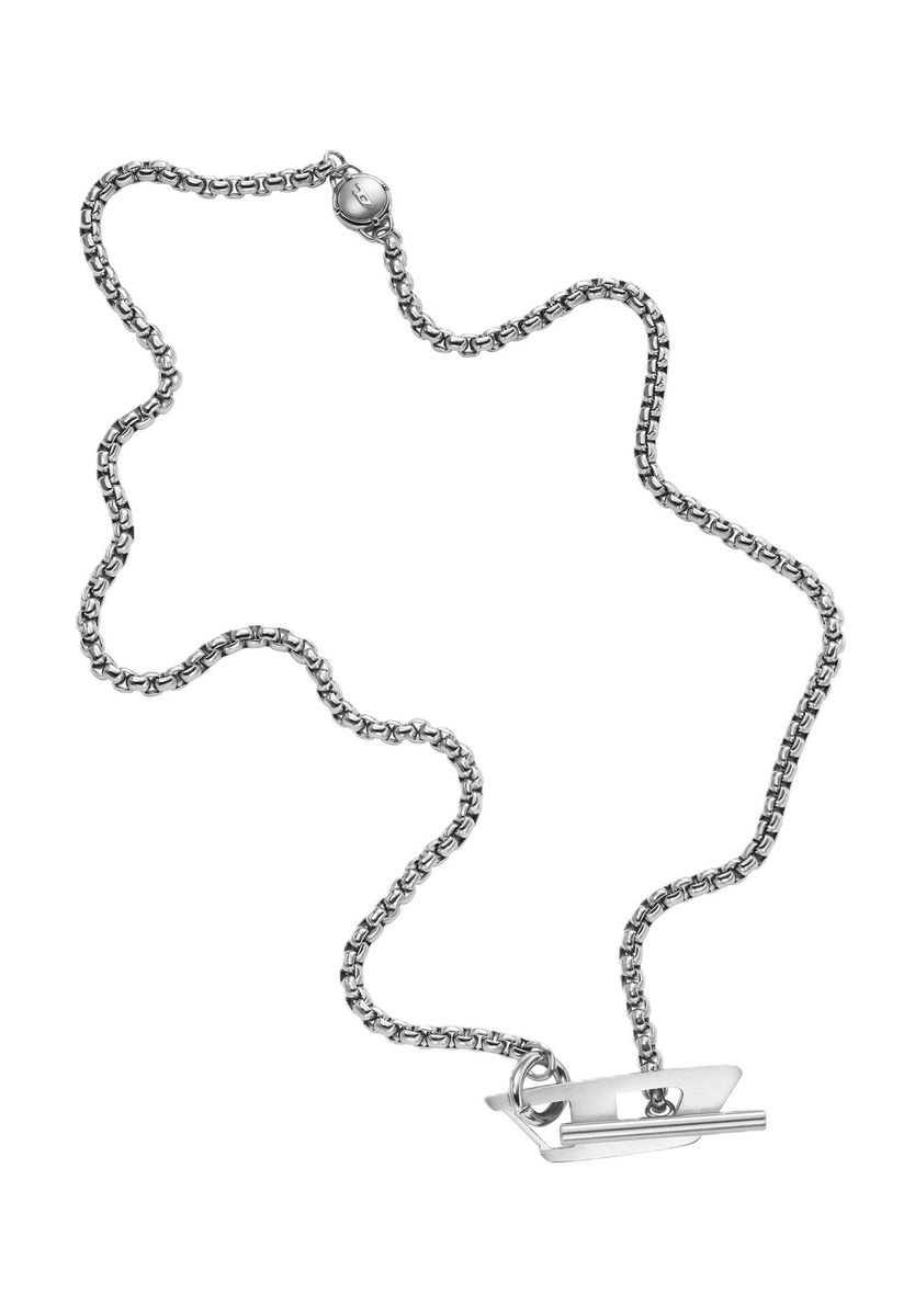 Gliederkette mit Logo-Knebelverschluss