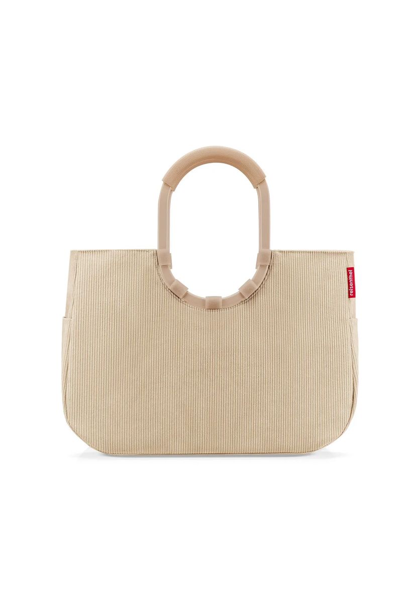 Strukturierter Shopper mit Ringgriffen