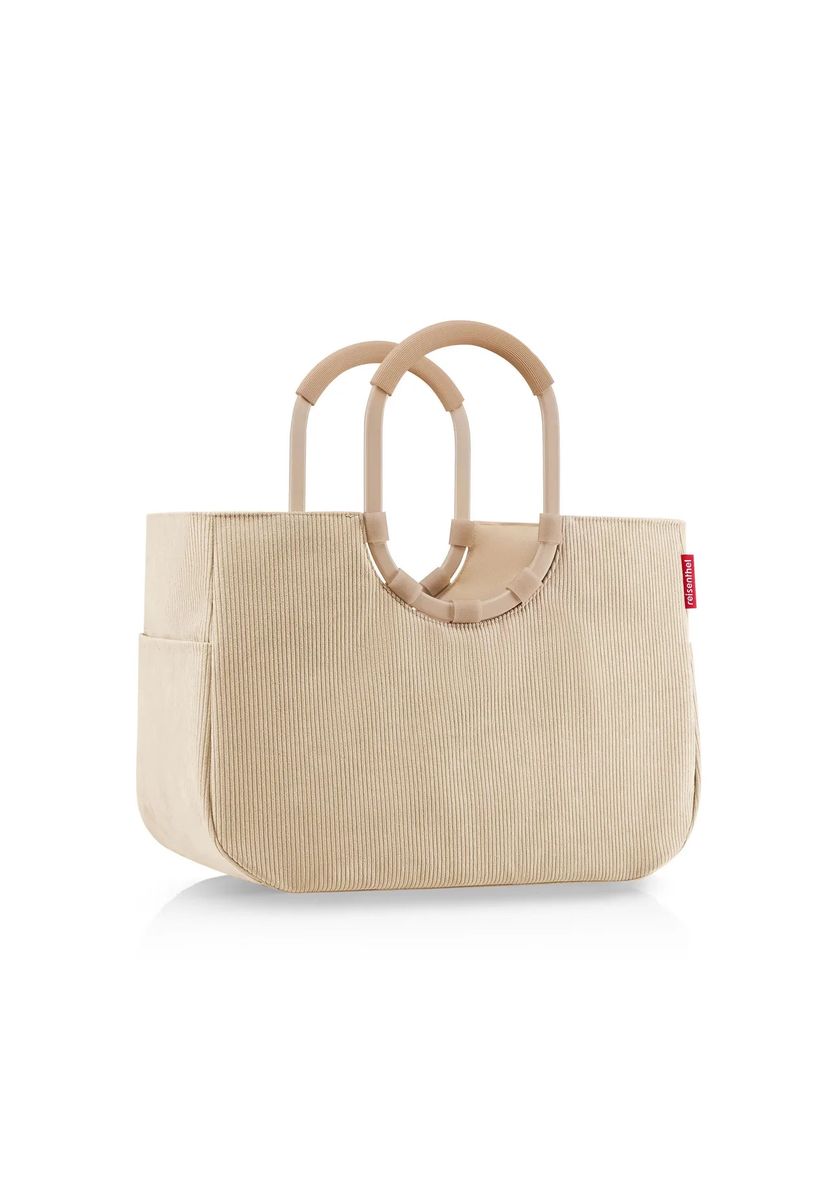 Strukturierter Shopper mit Ringgriffen