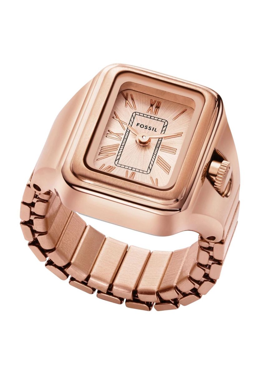 Raquel Ring-Uhr mit eckigem Gehäuse
