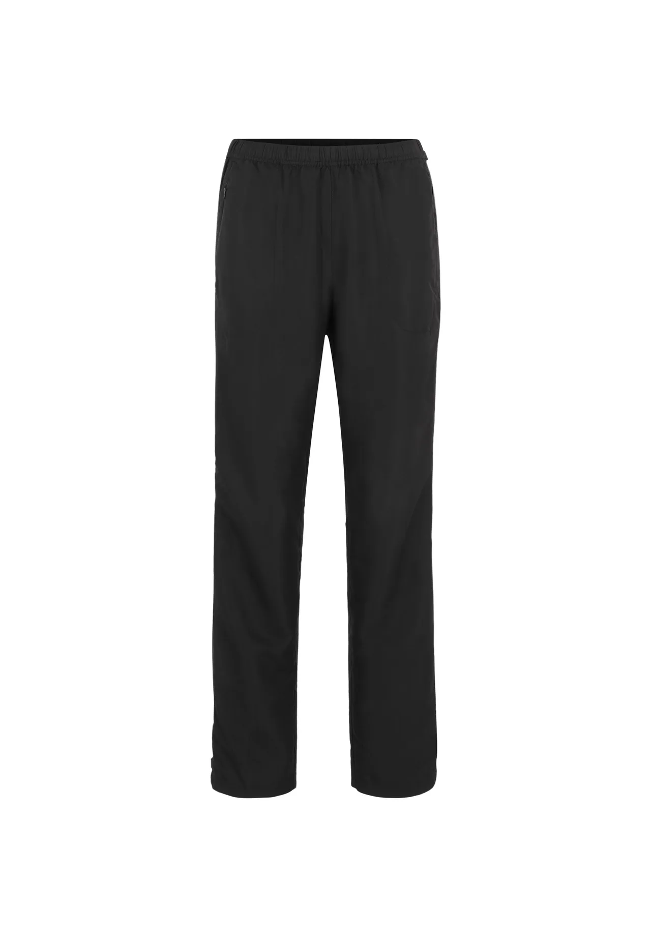Gerade Sporthose mit Seiten-Reißverschluss