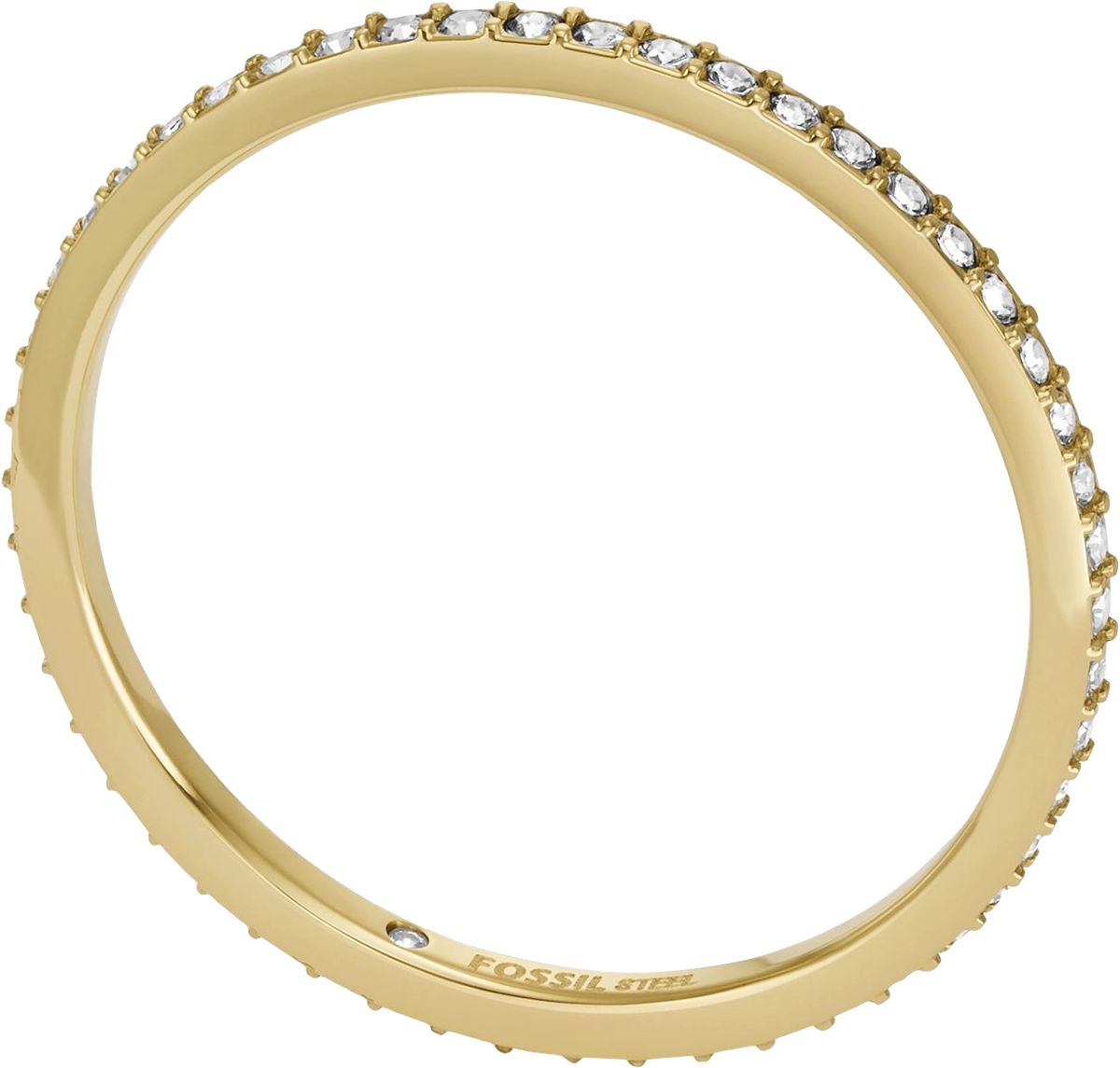 Ewigkeitsring mit Kristallpavé