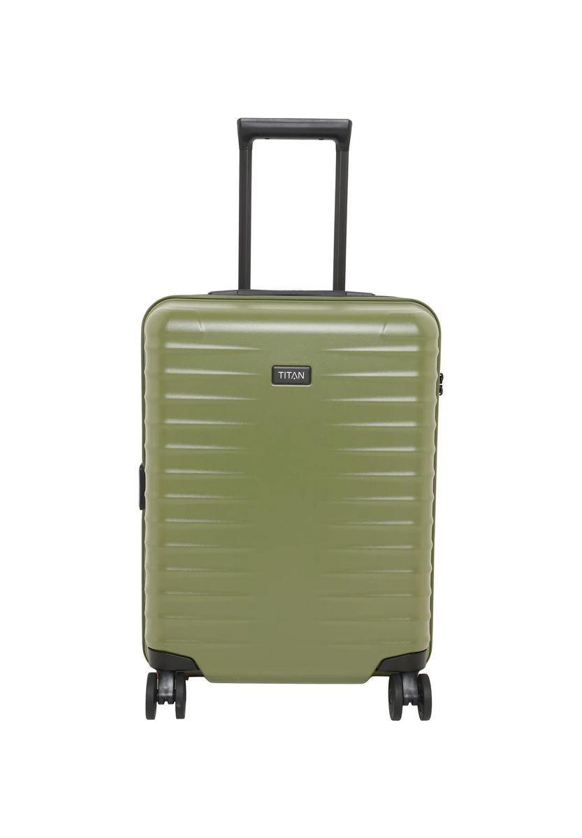 Hartschalen-Reisetrolley mit Doppelrollen
