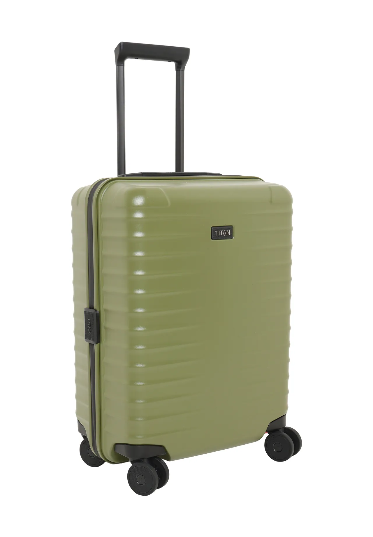 Hartschalen-Reisetrolley mit Doppelrollen
