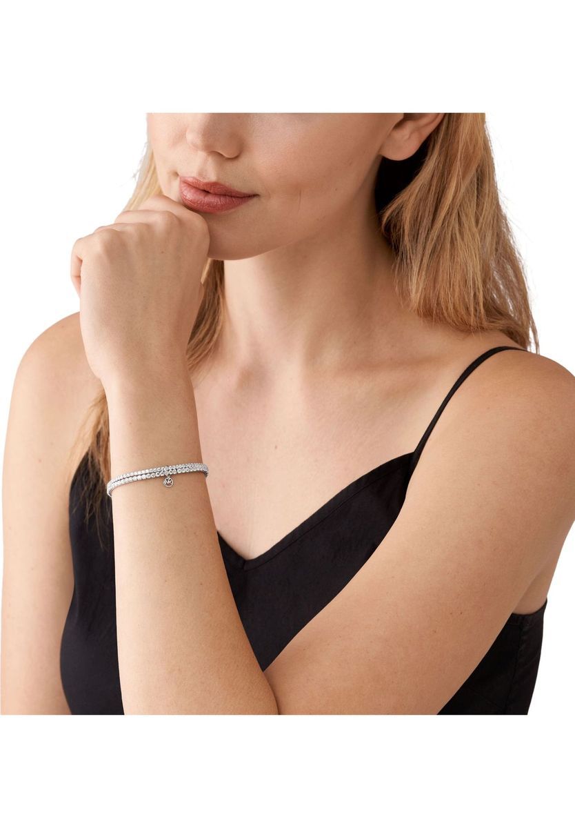 Doppelreihiges Tennisarmband