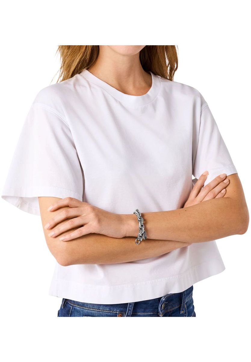 Markantes strukturiertes Gliederarmband