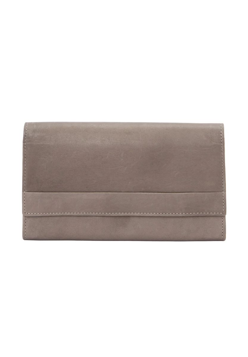 Minimalistische Leder-Langbörse
