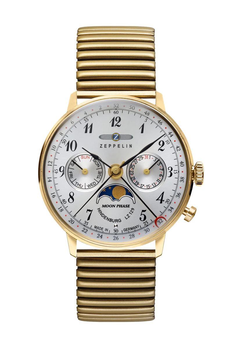 Hindenburg Mondphasen Armbanduhr
