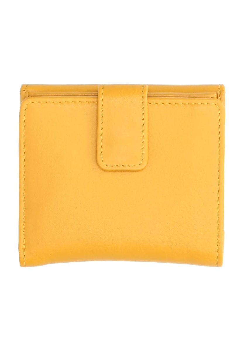 Kompaktes Bifold-Portemonnaie aus Leder
