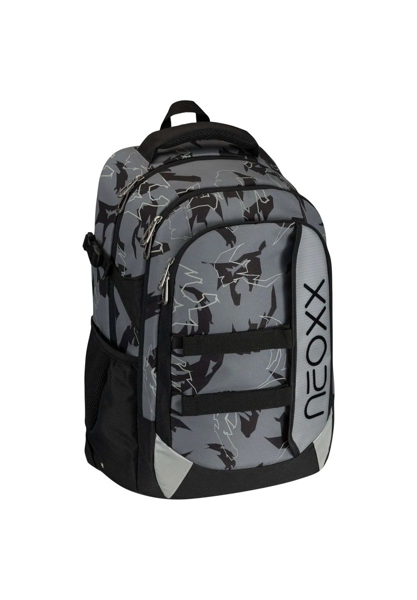 Ergonomischer Schulrucksack mit Camouflage-Muster