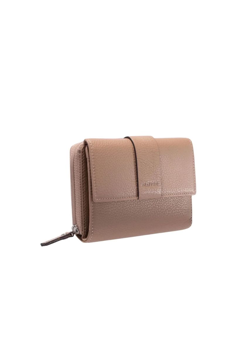 Elegante Geldbörse aus genarbtem Leder