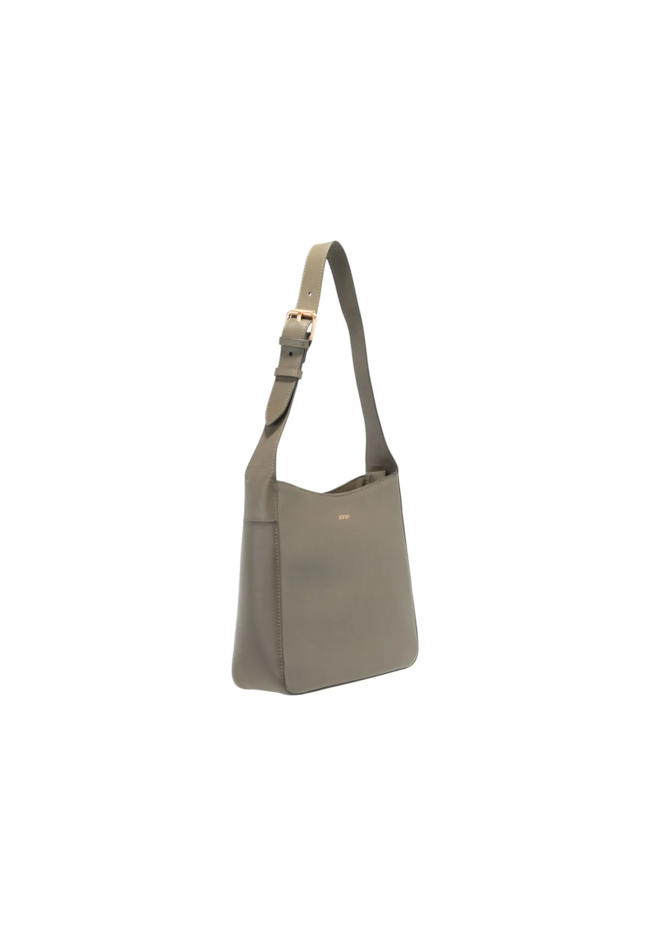 Elegante Schultertasche aus genarbtem Leder