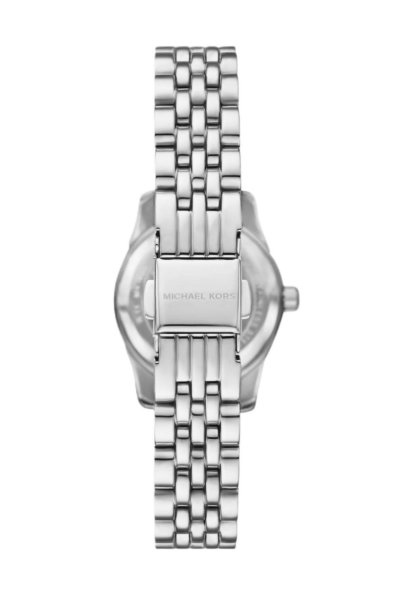Elegante Armbanduhr mit geriffelter Lünette