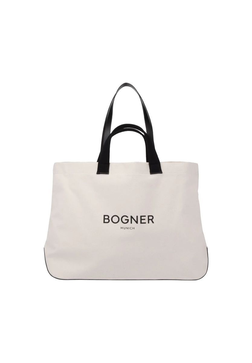 Minimalistischer Canvas-Logo-Shopper