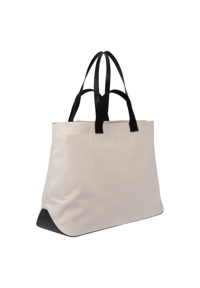 Minimalistischer Canvas-Logo-Shopper