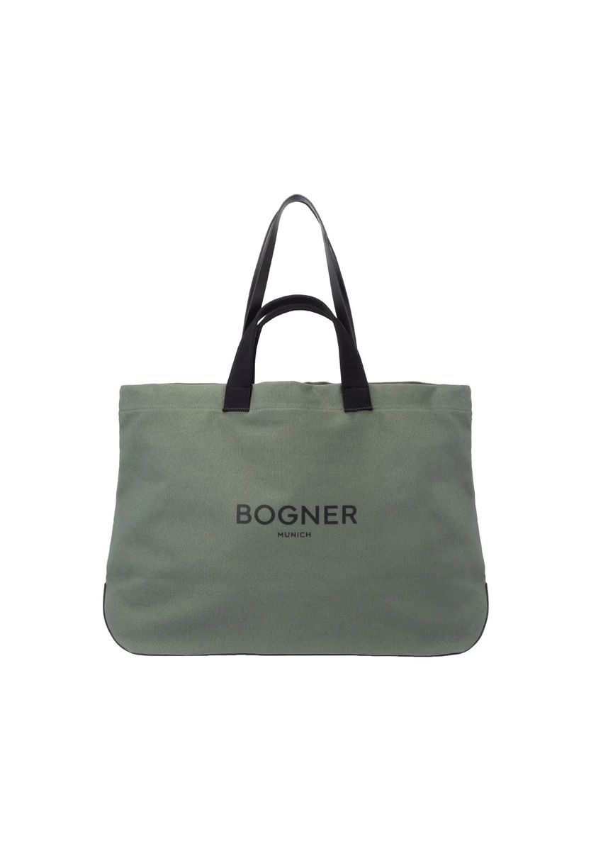 Großer Canvas-Shopper mit Doppelgriffen