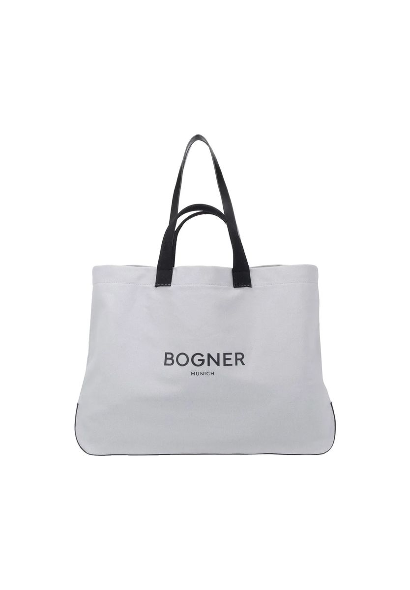Großer Canvas-Logo-Shopper