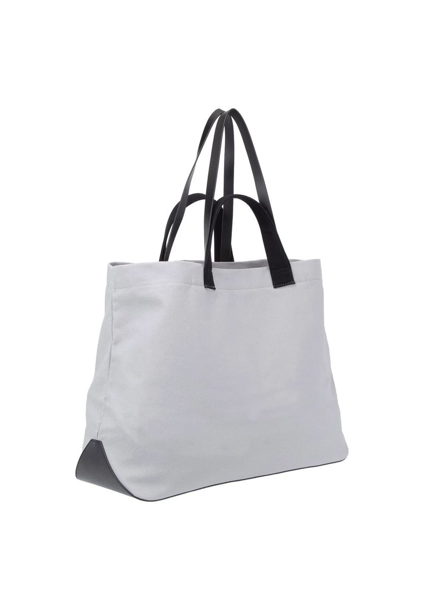 Großer Canvas-Logo-Shopper