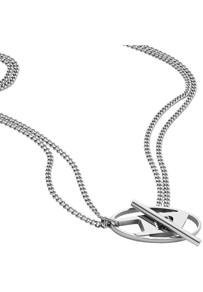 Doppelgliederkette mit Logo-Anhänger