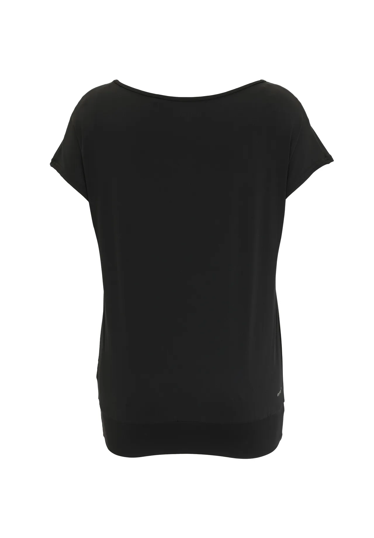 Funktionsshirt mit weitem Rundhalsausschnitt