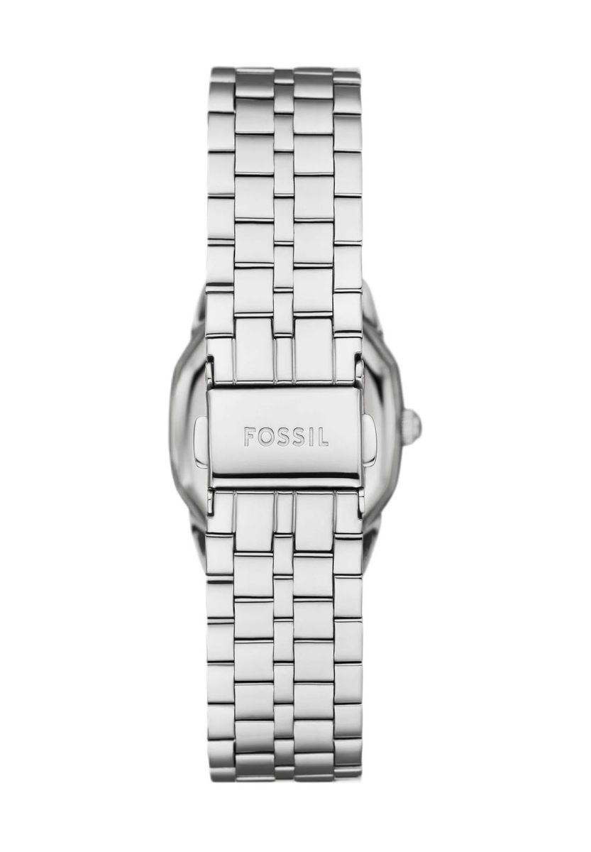 Elegante Edelstahluhr mit achteckigem Gehäuse