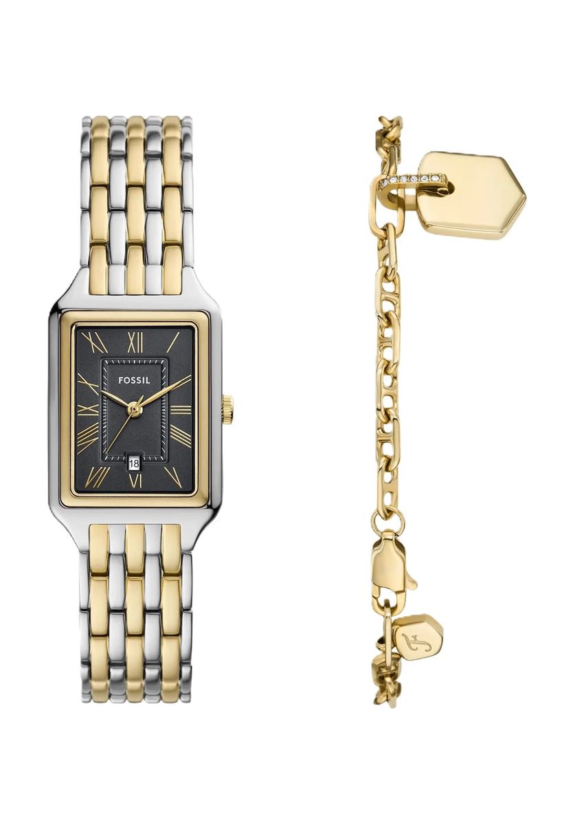 Raquel Eckige Uhr und Armband Set