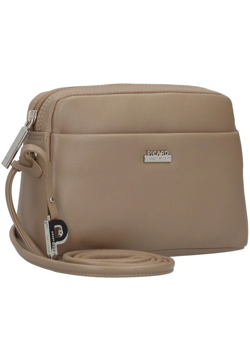 Minimalistische Crossbody-Tasche aus Glattleder