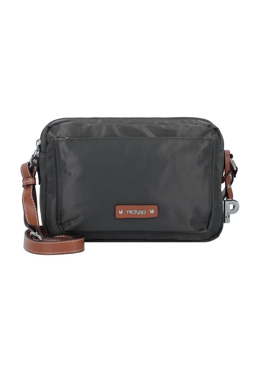 Nylon-Umhängetasche mit mehreren Taschen
