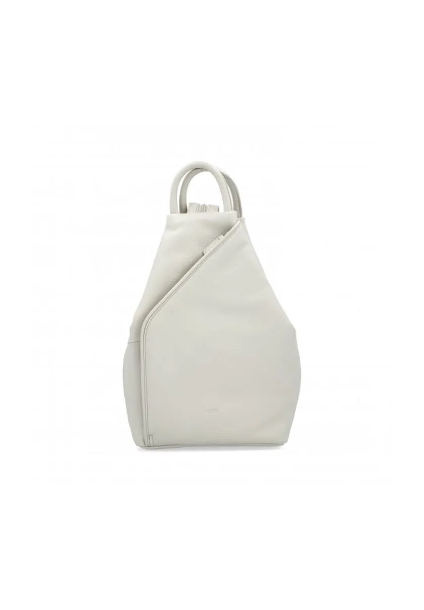 Minimalistischer Leder-Dreiecksrucksack