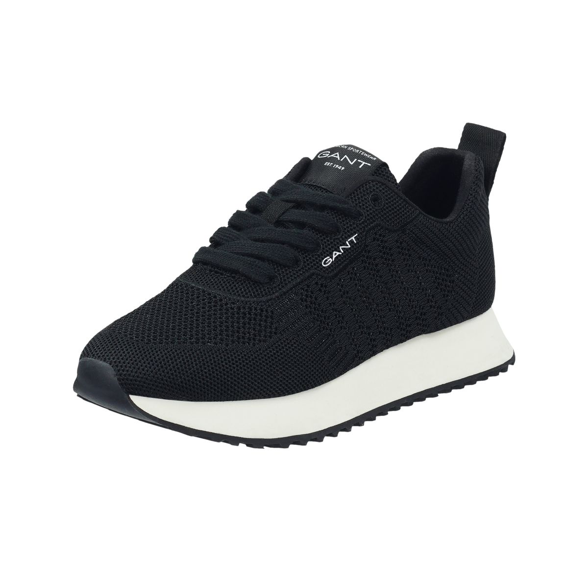 Sportliche Strick-Plateausneaker