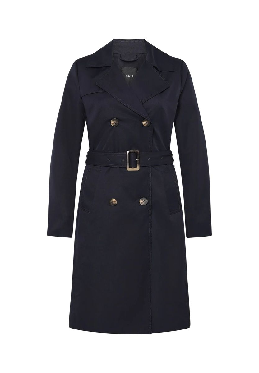 Klassischer zweireihiger Trenchcoat
