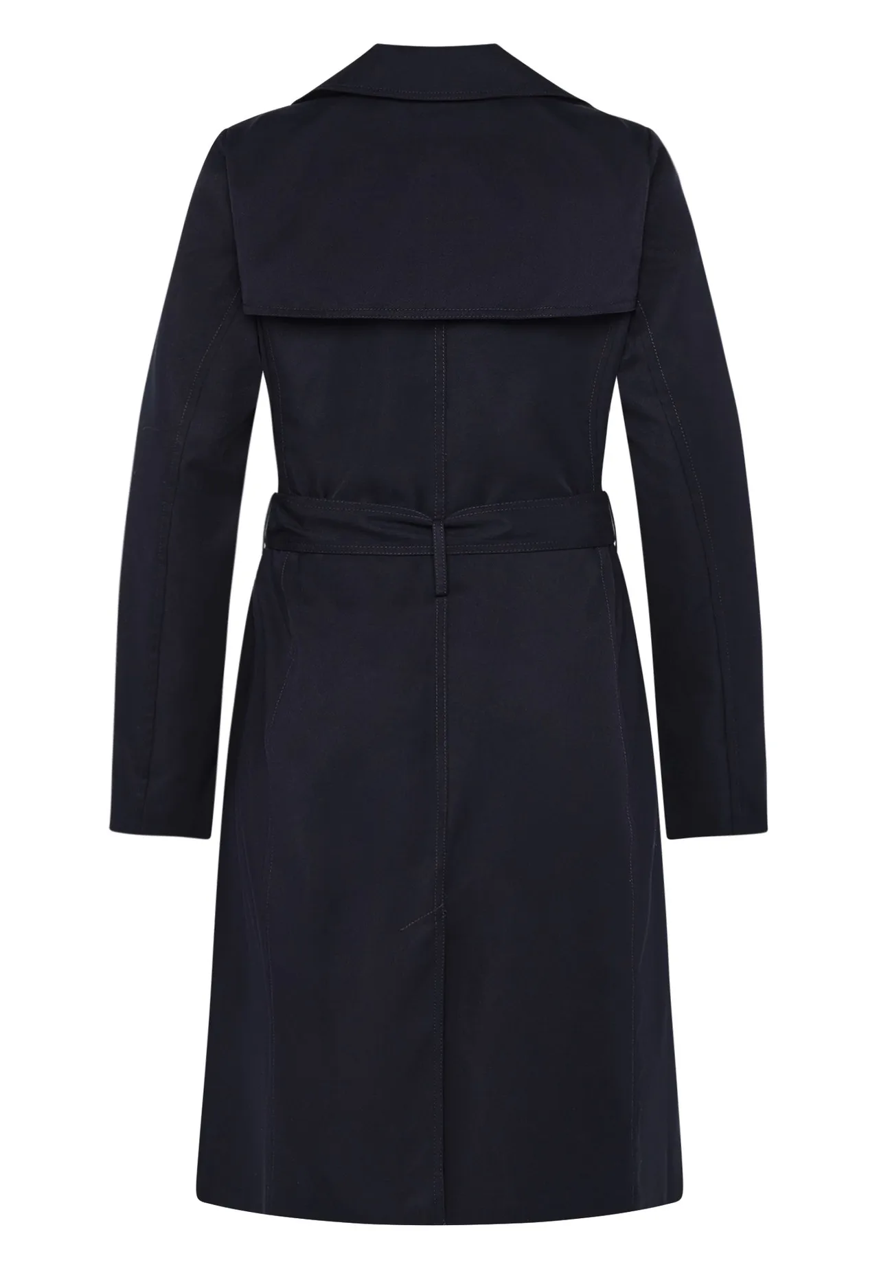 Klassischer zweireihiger Trenchcoat